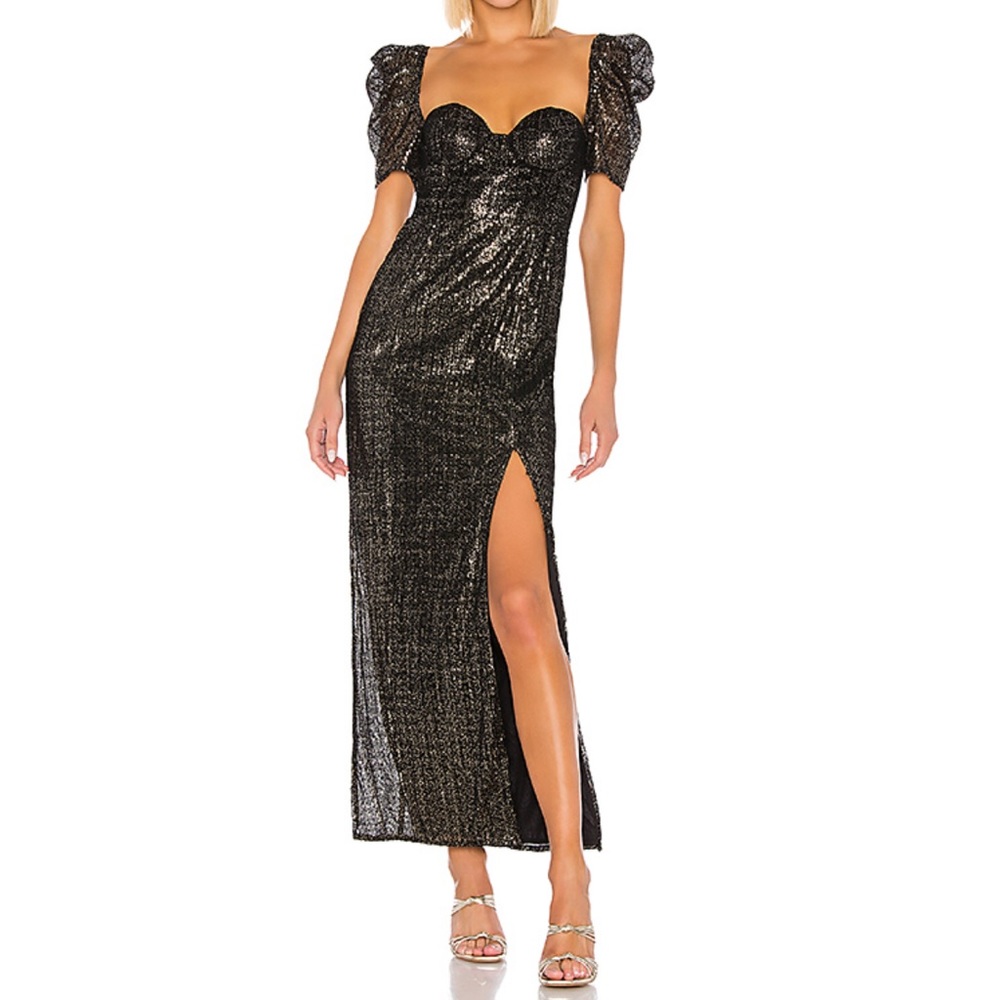 NWT House of Harlow Floriana Maxi Dress Size XXS